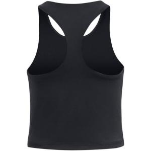 imageUnder Armour Girls Motion Crop Tank TopBlack 001Jet Graylegacy