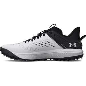 imageUnder Armour Mens Yard Low Turf Baseball ShoeBaseball Shoe002 BlackWhiteWhite
