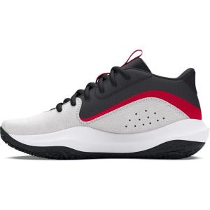 imageUnder Armour UnisexChild Grade School Lockdown 7 Sneaker100 Distant GrayCastlerockRed