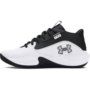 imageUnder Armour UnisexChild Grade School Lockdown 7 Sneaker102 WhiteBlackBlack