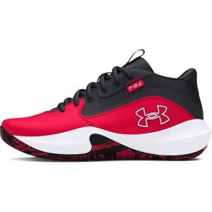 imageUnder Armour UnisexChild Grade School Lockdown 7 Sneaker600 RedBlackWhite