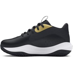imageUnder Armour UnisexChild Pre School Lockdown 7 Sneaker001 BlackBlackMetallic Gold