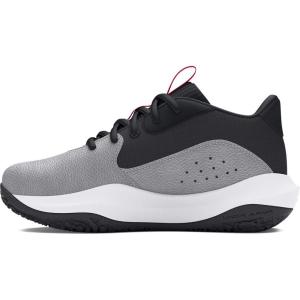 imageUnder Armour UnisexChild Pre School Lockdown 7 Sneaker100 Distant GrayCastlerockRed