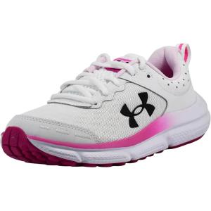imageUnder Armour Womens Charged Assert 10 Shoes102 WhiteRebel PinkBlack