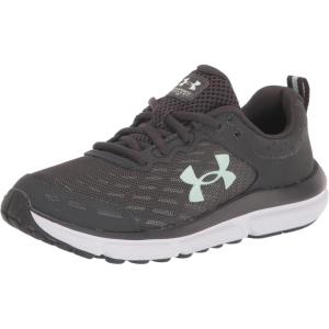 imageUnder Armour Womens Charged Assert 10 Shoes103 Jet GrayJet GrayAqua Foam