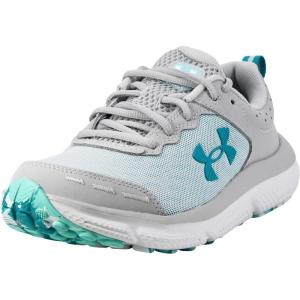 imageUnder Armour Womens Charged Assert 10 Shoes107 Halo GrayHalo GrayCircuit Teal