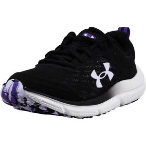 imageUnder Armour Womens Charged Assert 10 ShoesBlackBlackSalt Purple