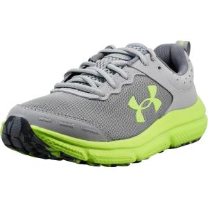 imageUnder Armour Womens Charged Assert 10 ShoesMod GrayMod GrayMorph Green