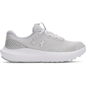 imageUnder Armour Womens Charged Surge 4 Running Shoe014 Halo GrayMetallic SilverMetallic Silver