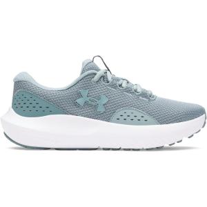 imageUnder Armour Womens Charged Surge 4 Running Shoe323 SerpentineJasper BlueMetallic Serpentine