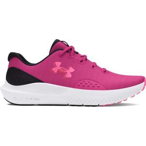 imageUnder Armour Womens Charged Surge 4 Running Shoe601 Astro PinkBlackFluo Pink