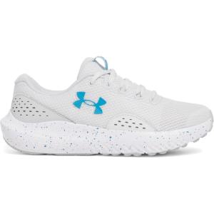 imageUnder Armour Womens Charged Surge 4 Running ShoeDistant GrayHalo GrayEther Blue