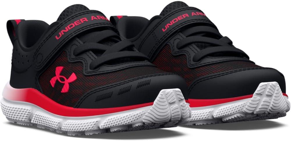 imageUnder Armour Baby Assert 10 Alternate Closure Running Shoes004 BlackDeep RedRed