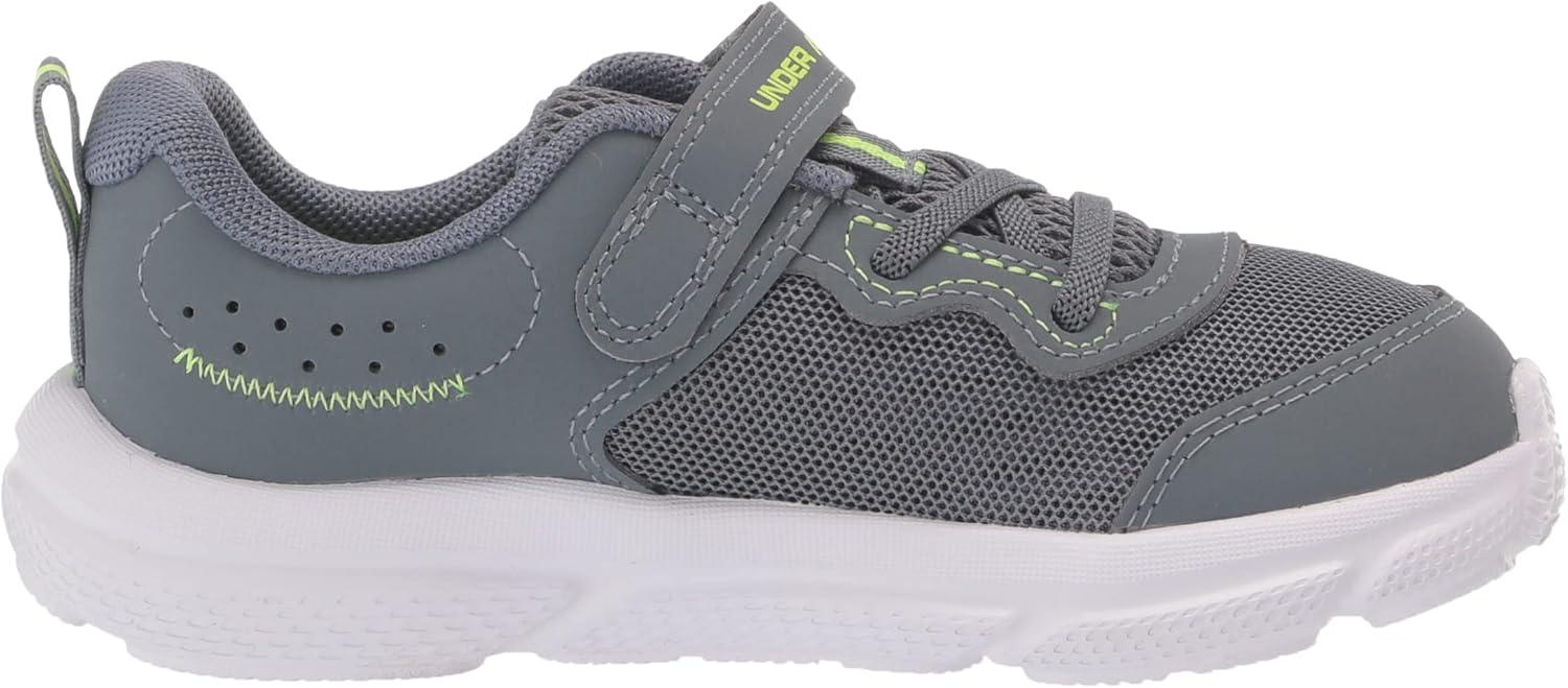 imageUnder Armour Baby Assert 10 Alternate Closure Running Shoes102 GravelGlacier BlueLime Surge