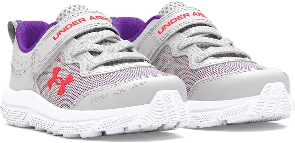 imageUnder Armour Baby Assert 10 Alternate Closure Running Shoes104 Distant GrayLavishRacer Red