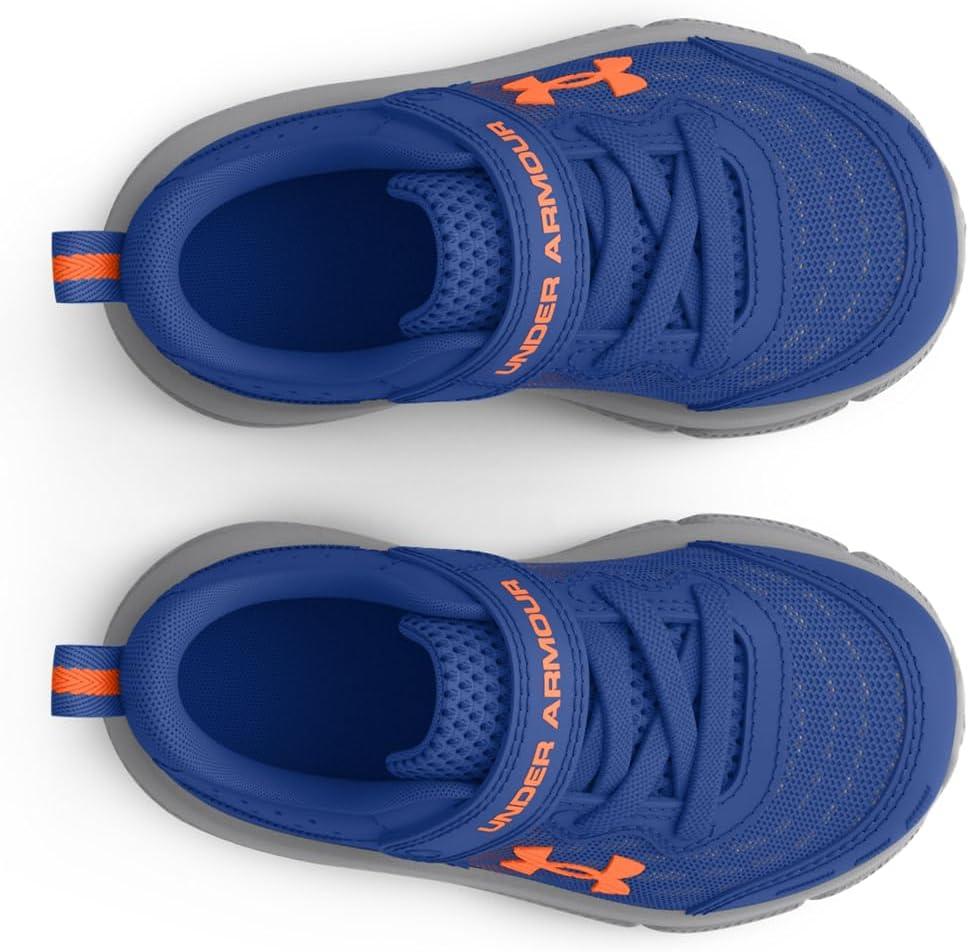 imageUnder Armour Baby Assert 10 Alternate Closure Running Shoes401 Tech BlueMod GrayOrange Blast