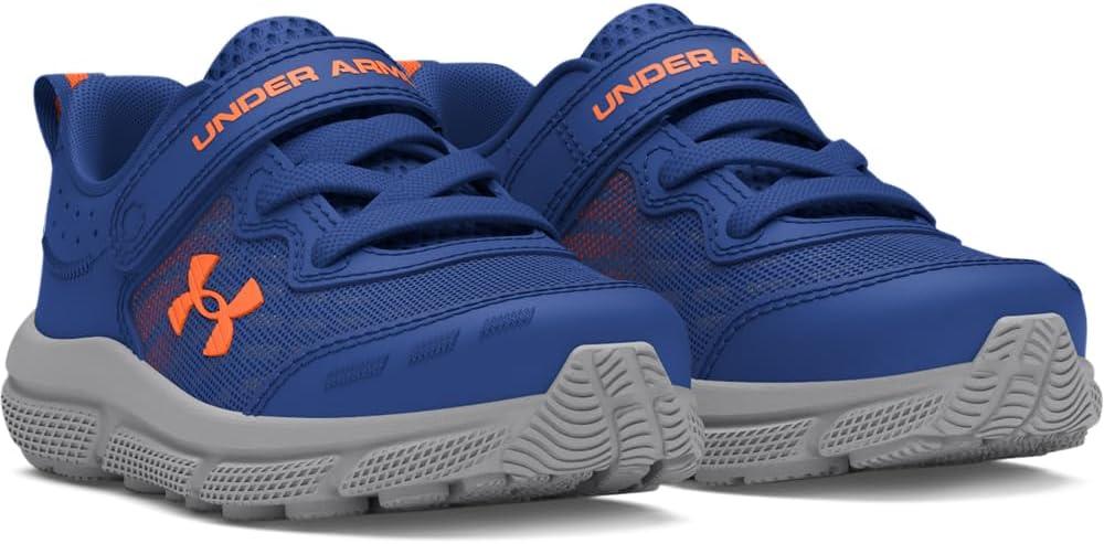 imageUnder Armour Baby Assert 10 Alternate Closure Running Shoes401 Tech BlueMod GrayOrange Blast