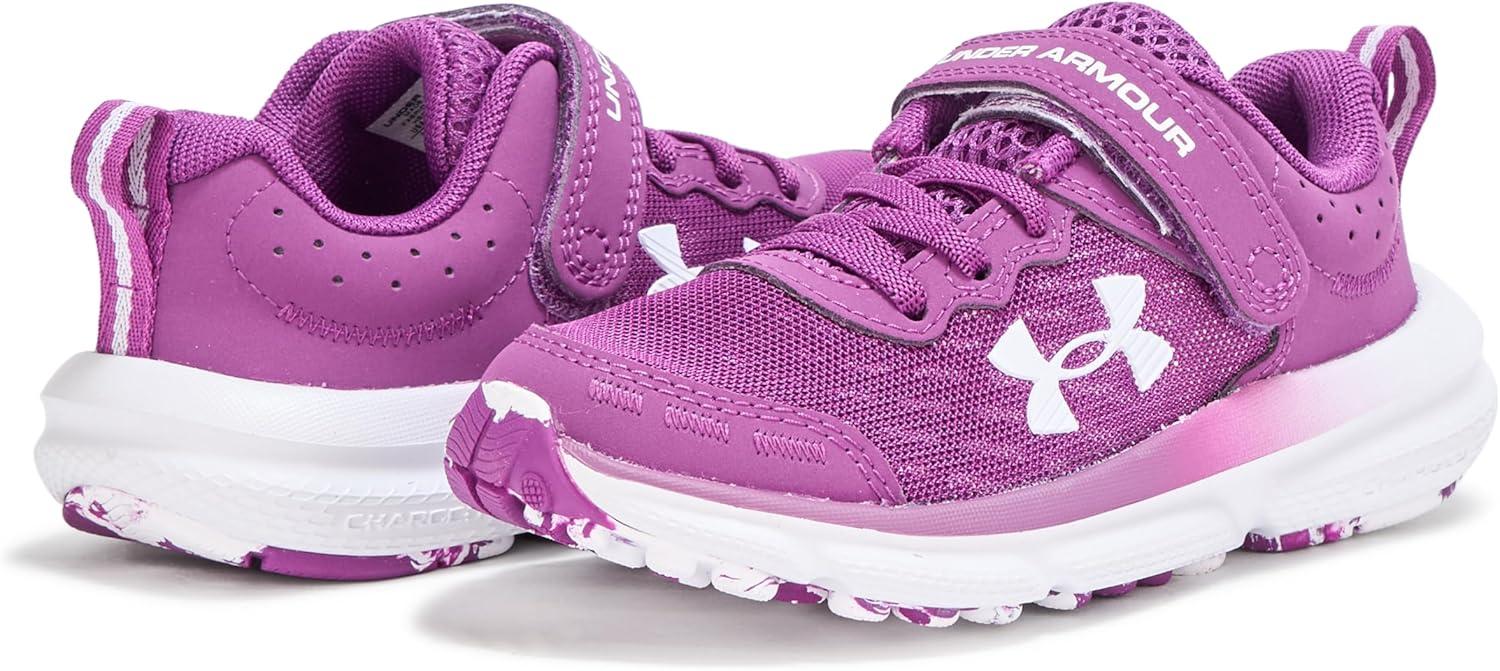 imageUnder Armour Baby Assert 10 Alternate Closure Running Shoes514 Andromeda PurpleWhiteWhite
