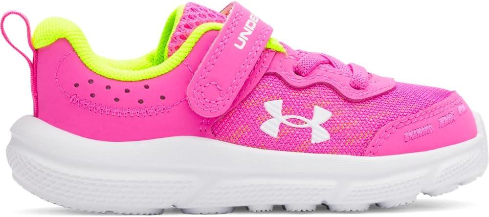 imageUnder Armour Baby Assert 10 Alternate Closure Running Shoes652 Rebel PinkHigh Vis YellowWhite