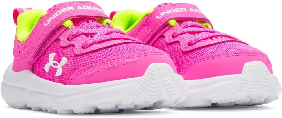 imageUnder Armour Baby Assert 10 Alternate Closure Running Shoes652 Rebel PinkHigh Vis YellowWhite