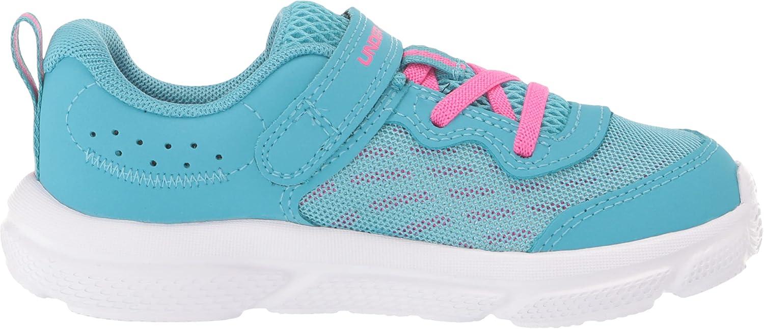 imageUnder Armour Baby Assert 10 Alternate Closure Running ShoesGlacier BlueHalo GrayRebel Pink