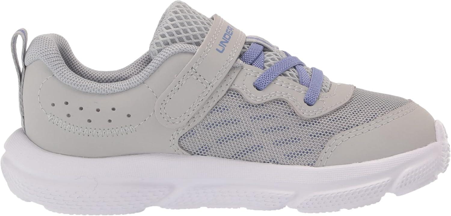 imageUnder Armour Baby Assert 10 Alternate Closure Running ShoesMod GrayNebula PurpleBaja Blue