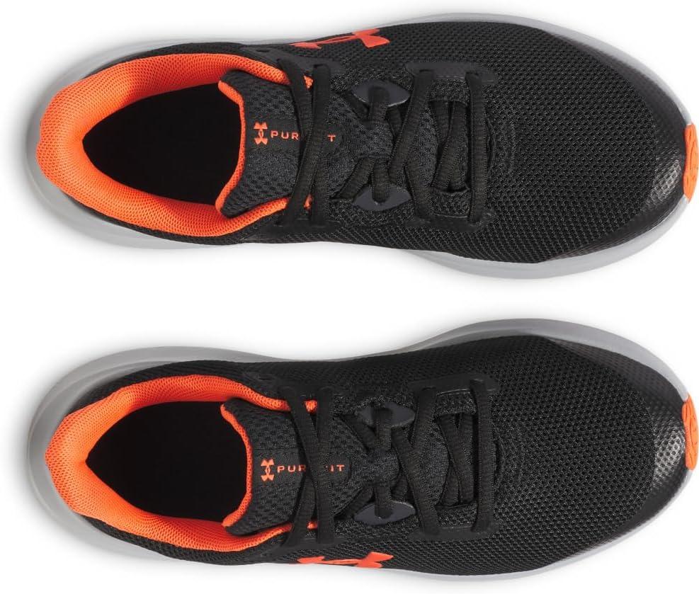 imageUnder Armour Boys Grade School Pursuit 4 Sneaker003 BlackAnthraciteAres Red