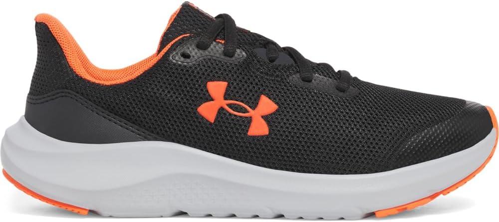 imageUnder Armour Boys Grade School Pursuit 4 Sneaker003 BlackAnthraciteAres Red