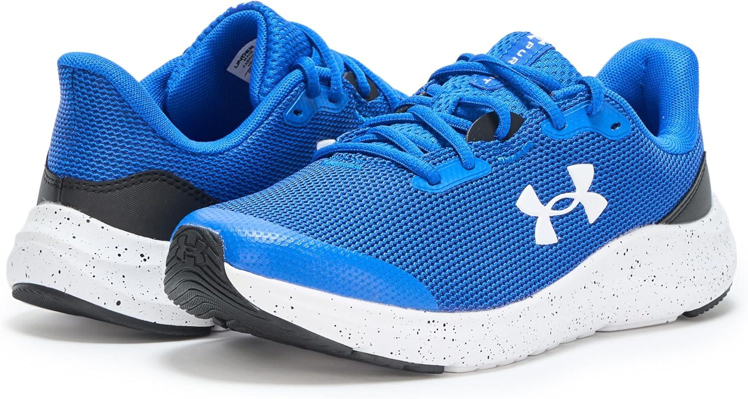 imageUnder Armour Boys Grade School Pursuit 4 Sneaker400 Team RoyalBlackWhite