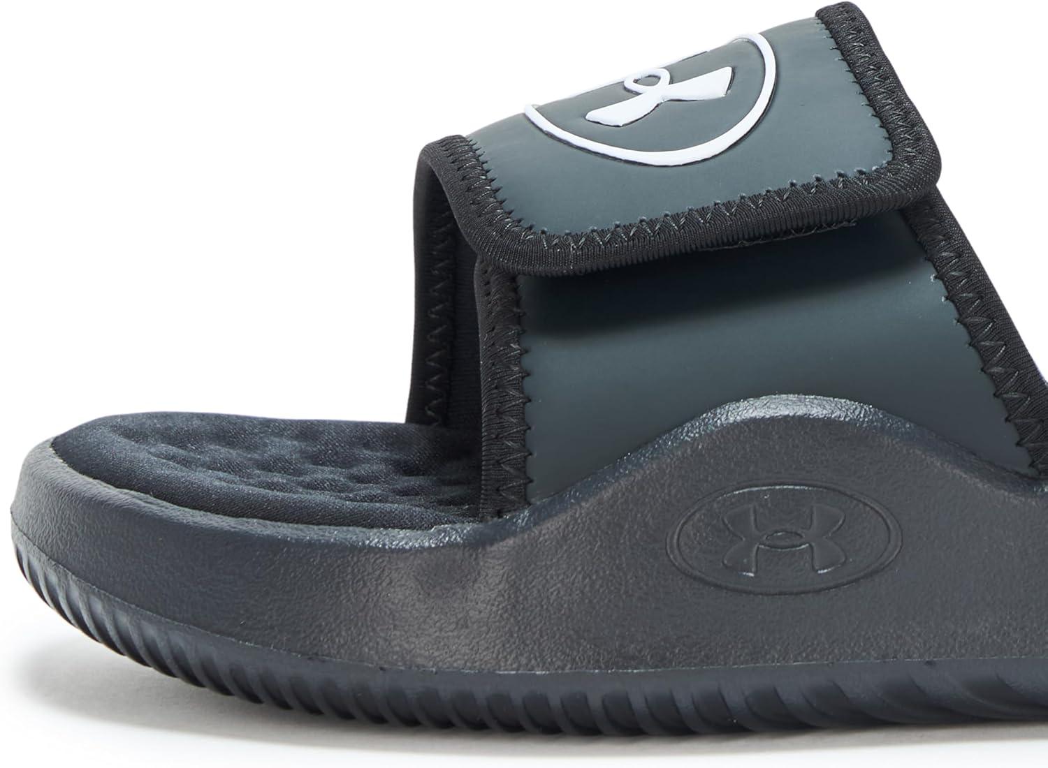 imageUnder Armour Boys Ignite Pro 8 Slide Sandal001 BlackBlackWhite