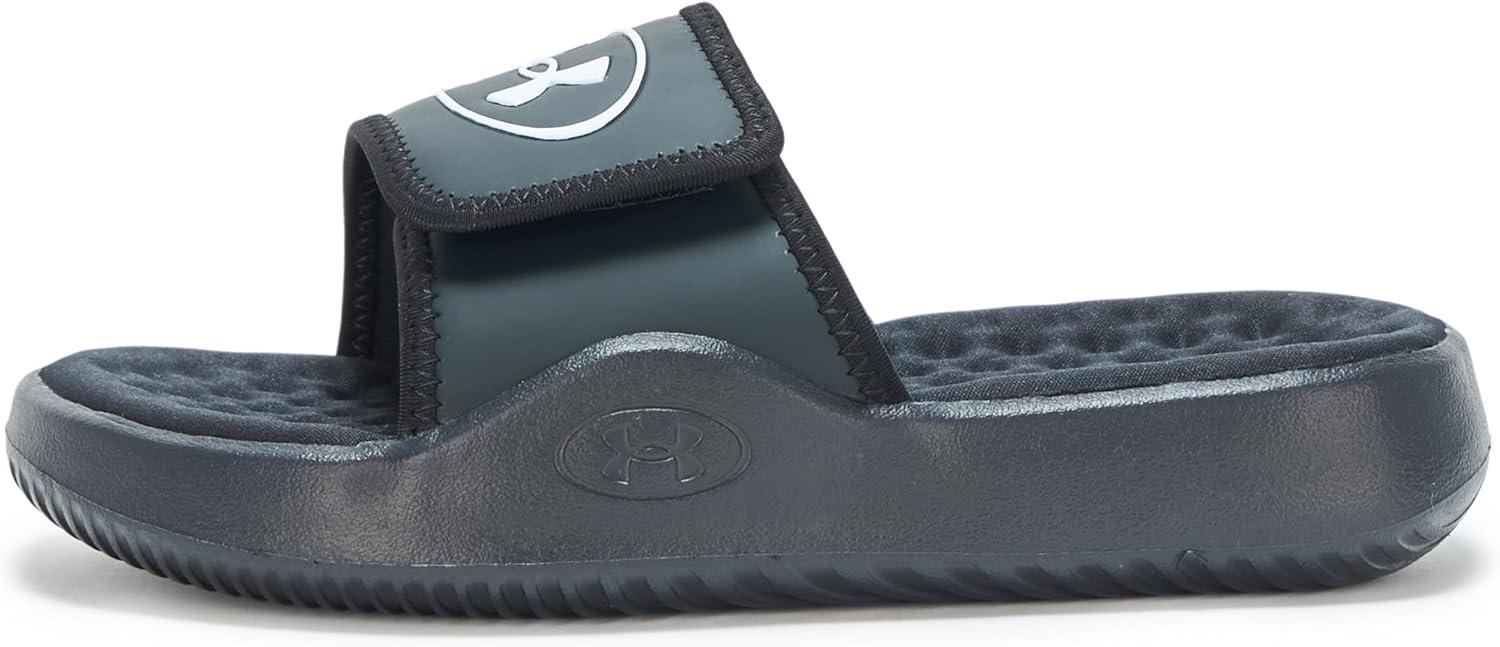 imageUnder Armour Boys Ignite Pro 8 Slide Sandal001 BlackBlackWhite