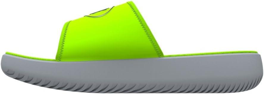 imageUnder Armour Boys Ignite Pro 8 Slide Sandal003 BlackRacer RedHigh Vis Yellow