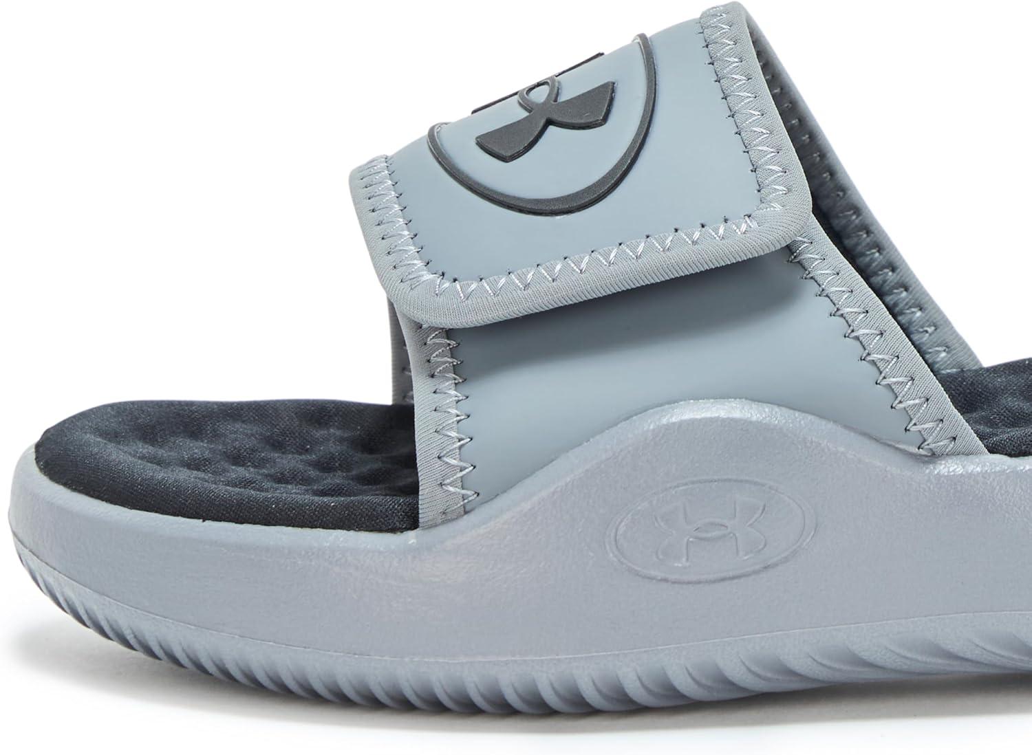 imageUnder Armour Boys Ignite Pro 8 Slide Sandal024 Titan GrayTitan GrayBlack
