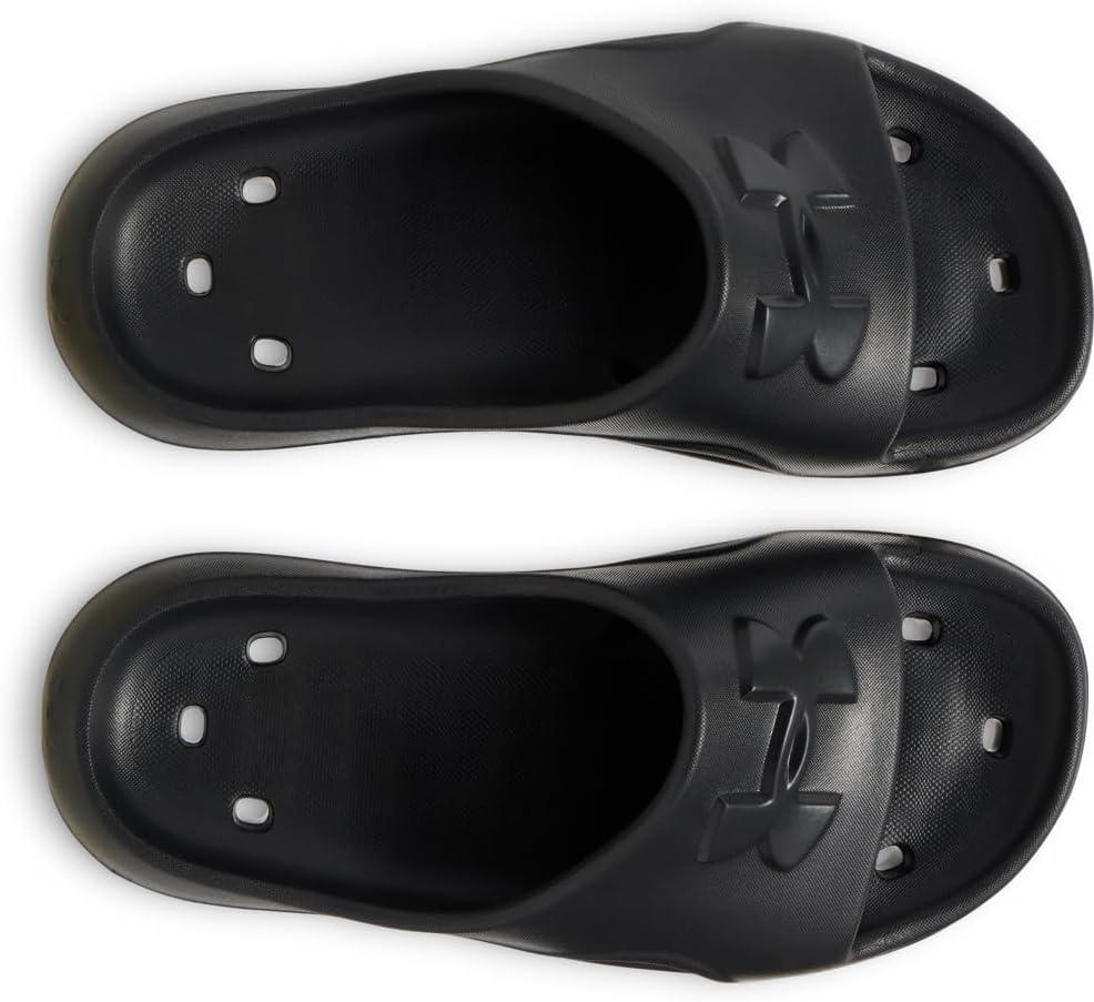 imageUnder Armour Boys Locker V Athletic Sandals001 BlackBlackWhite