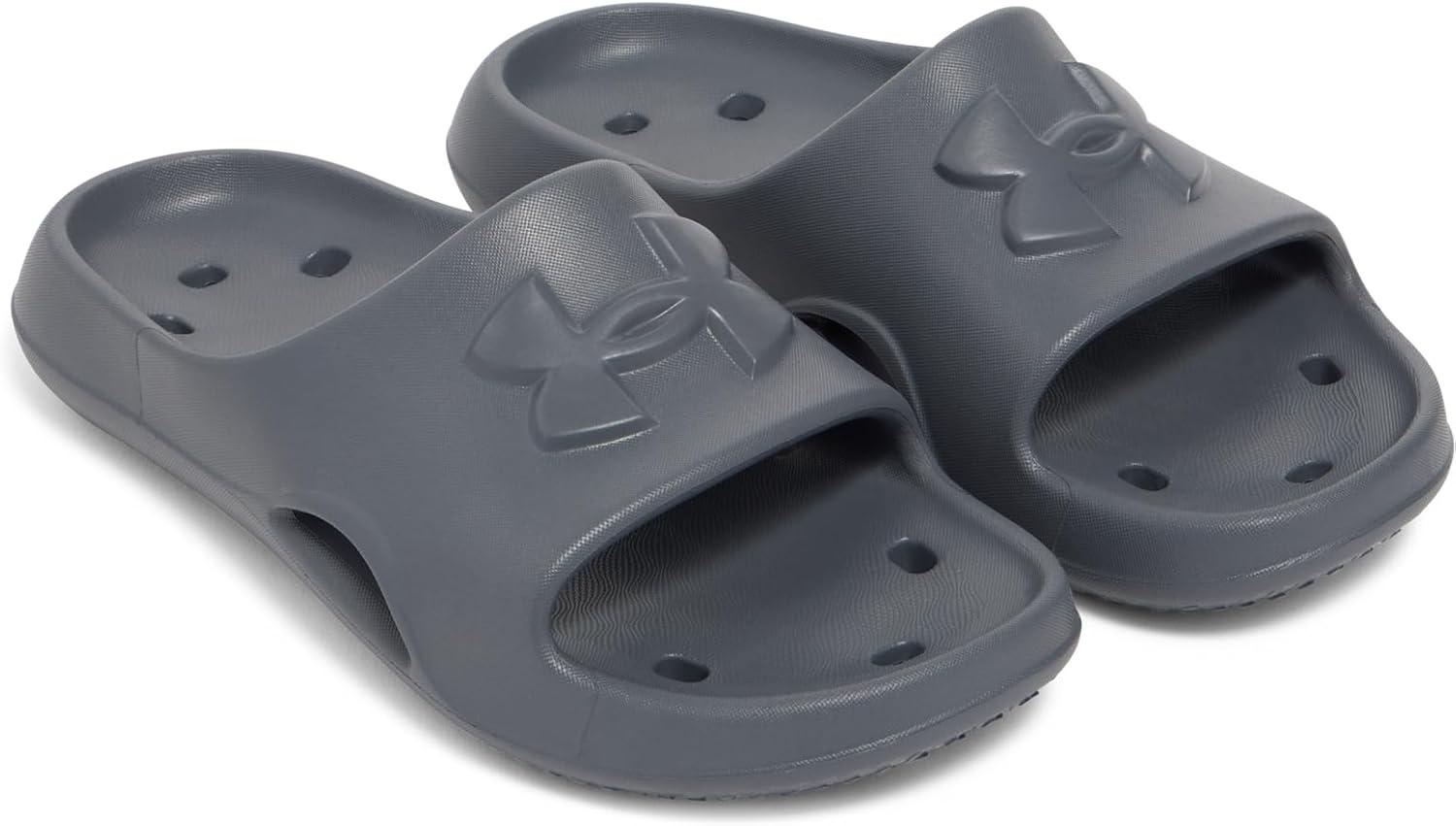 imageUnder Armour Boys Locker V Athletic Sandals025 CastlerockCastlerockWhite