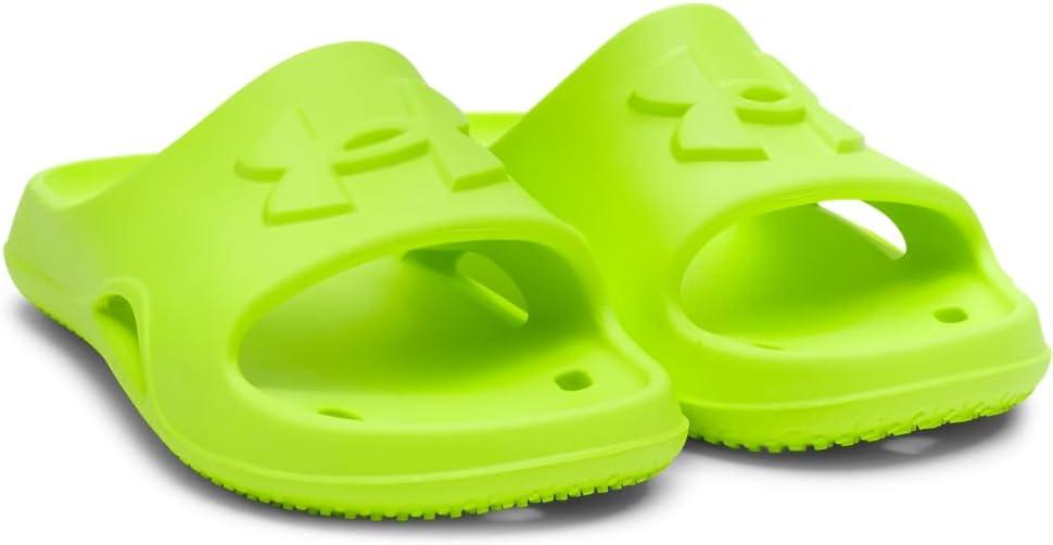 imageUnder Armour Boys Locker V Athletic Sandals731 High Vis YellowHigh Vis YellowHigh Vis Yellow