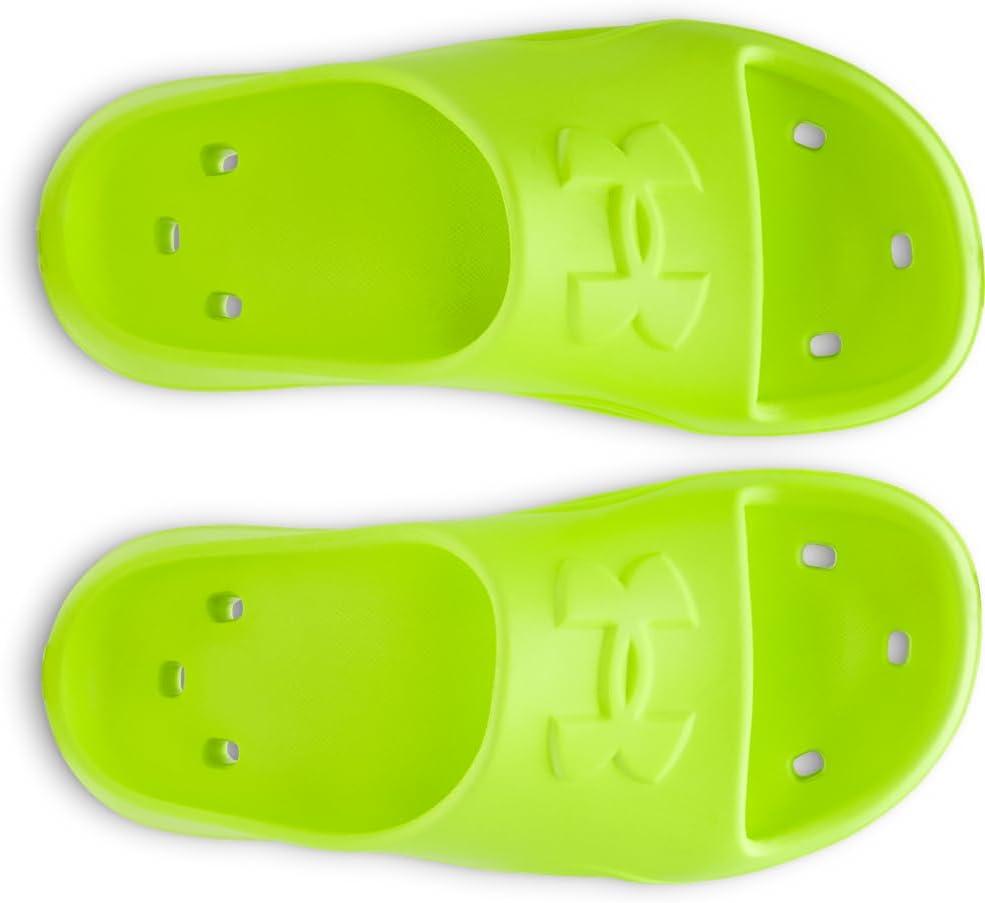 imageUnder Armour Boys Locker V Athletic Sandals731 High Vis YellowHigh Vis YellowHigh Vis Yellow