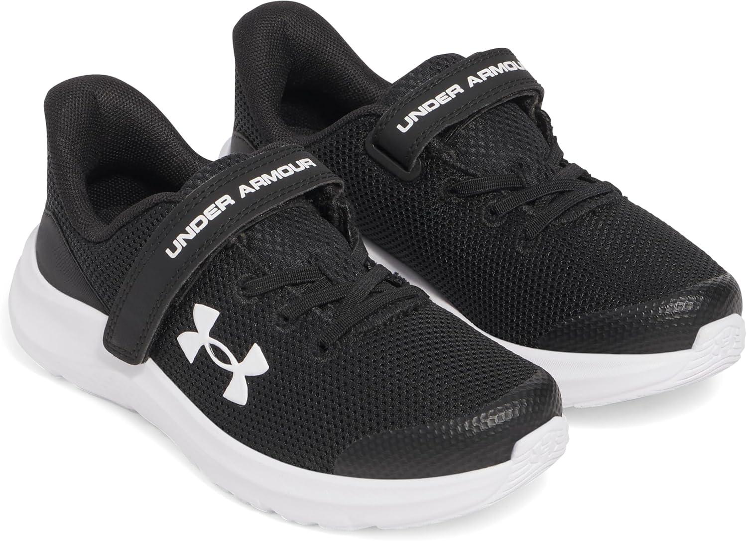 imageUnder Armour Boys Pre School Pursuit 4 Alternate Closure Sneaker001 BlackBlackWhite