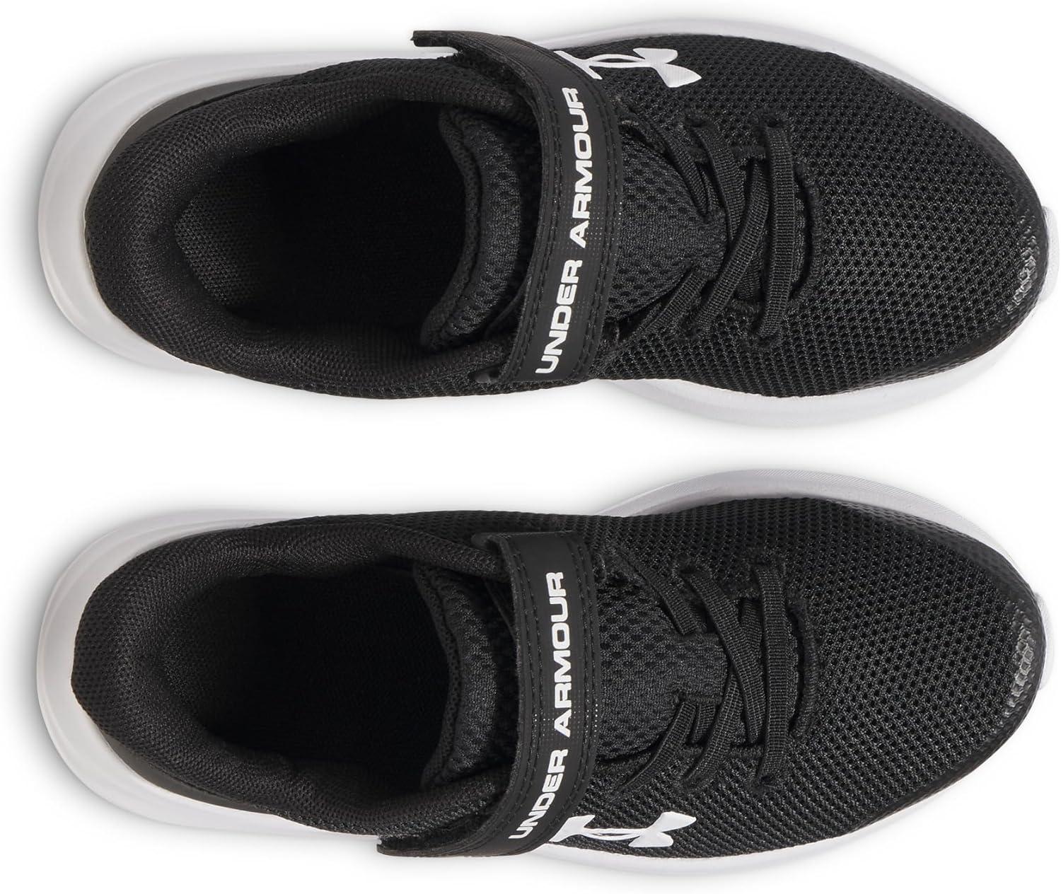 imageUnder Armour Boys Pre School Pursuit 4 Alternate Closure Sneaker001 BlackBlackWhite