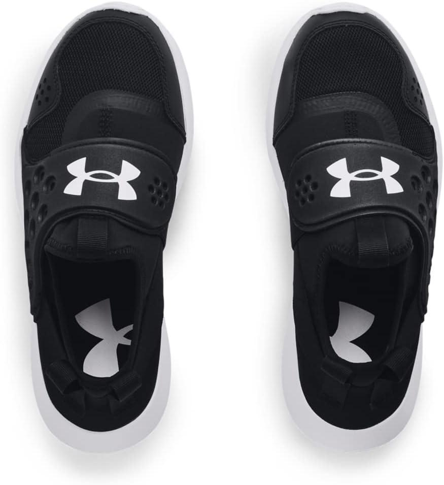 imageUnder Armour Child Runplay Running ShoeBlackWhite