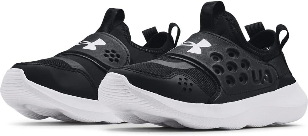 imageUnder Armour Child Runplay Running ShoeBlackWhite