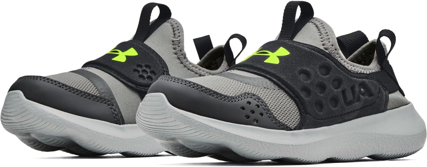 imageUnder Armour Child Runplay Running ShoeConcrete 100Highvis Yellow