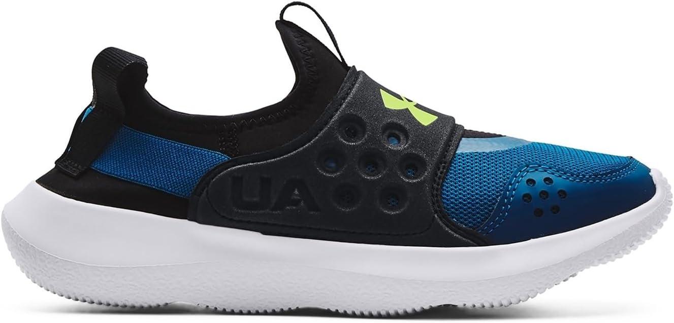 imageUnder Armour Child Runplay Running ShoeCruise Blue 402Highvis Yellow