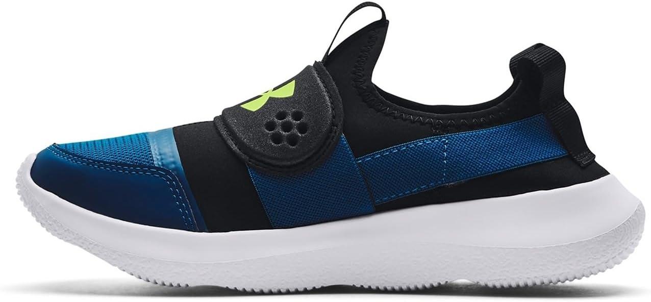 imageUnder Armour Child Runplay Running ShoeCruise Blue 402Highvis Yellow