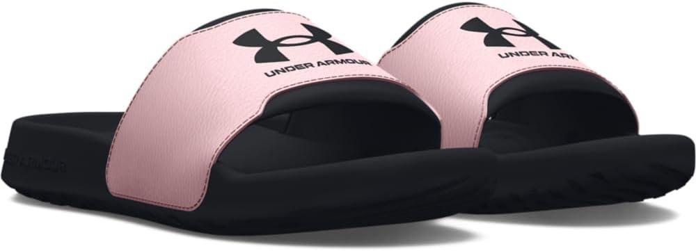 imageUnder Armour Girls Ignite Select Slide Sandal001 BlackPrime PinkBlack