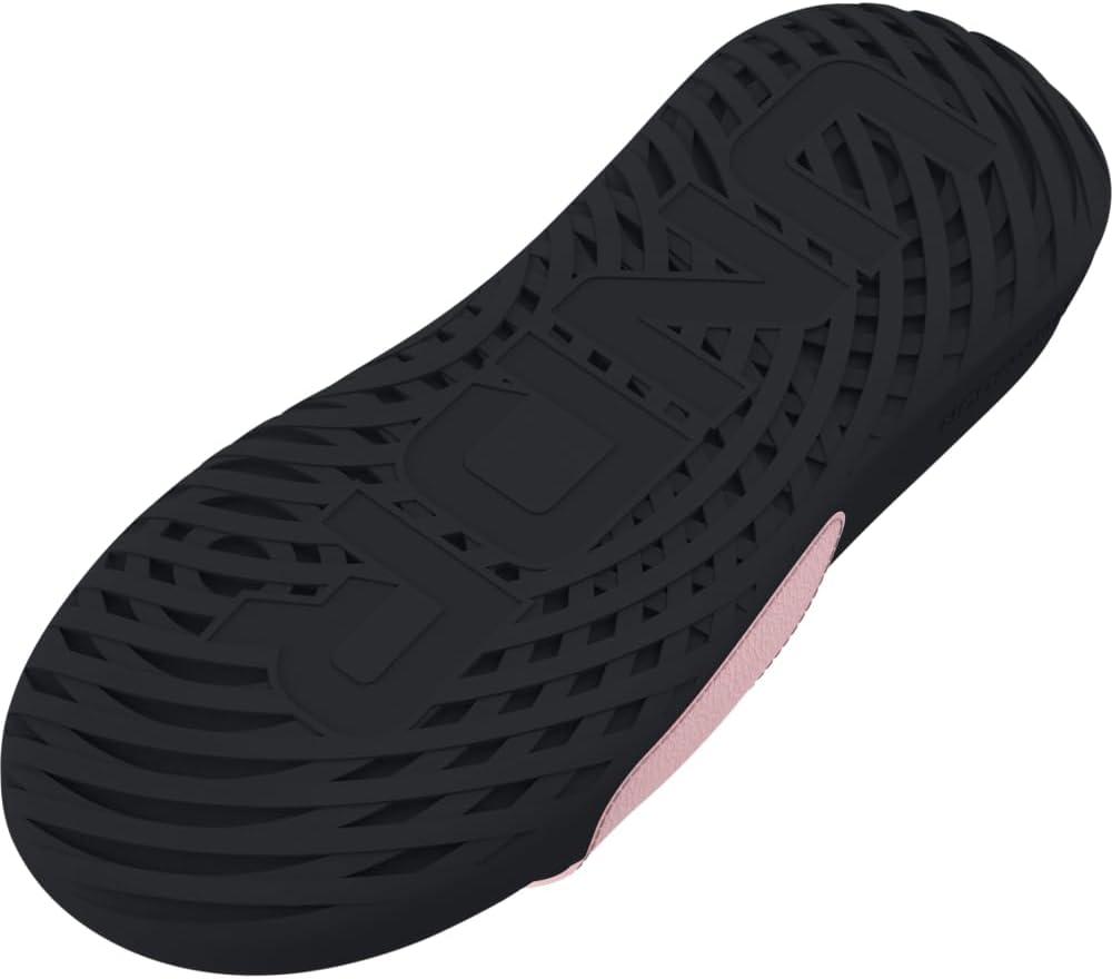 imageUnder Armour Girls Ignite Select Slide Sandal001 BlackPrime PinkBlack