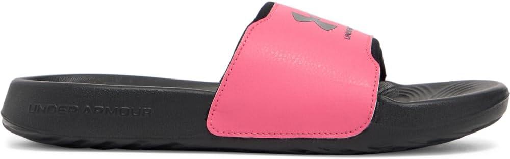 imageUnder Armour Girls Ignite Select Slide Sandal002 BlackSuper PinkBlack