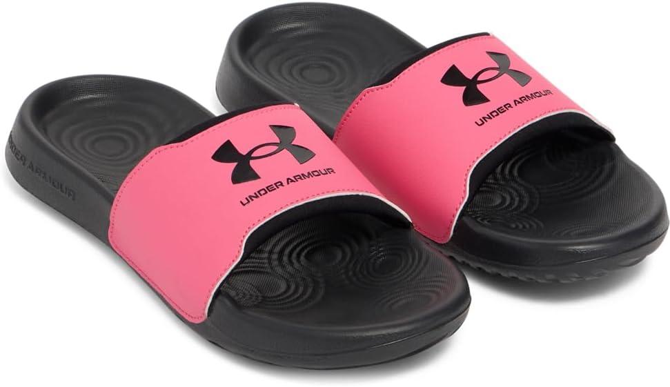 imageUnder Armour Girls Ignite Select Slide Sandal002 BlackSuper PinkBlack