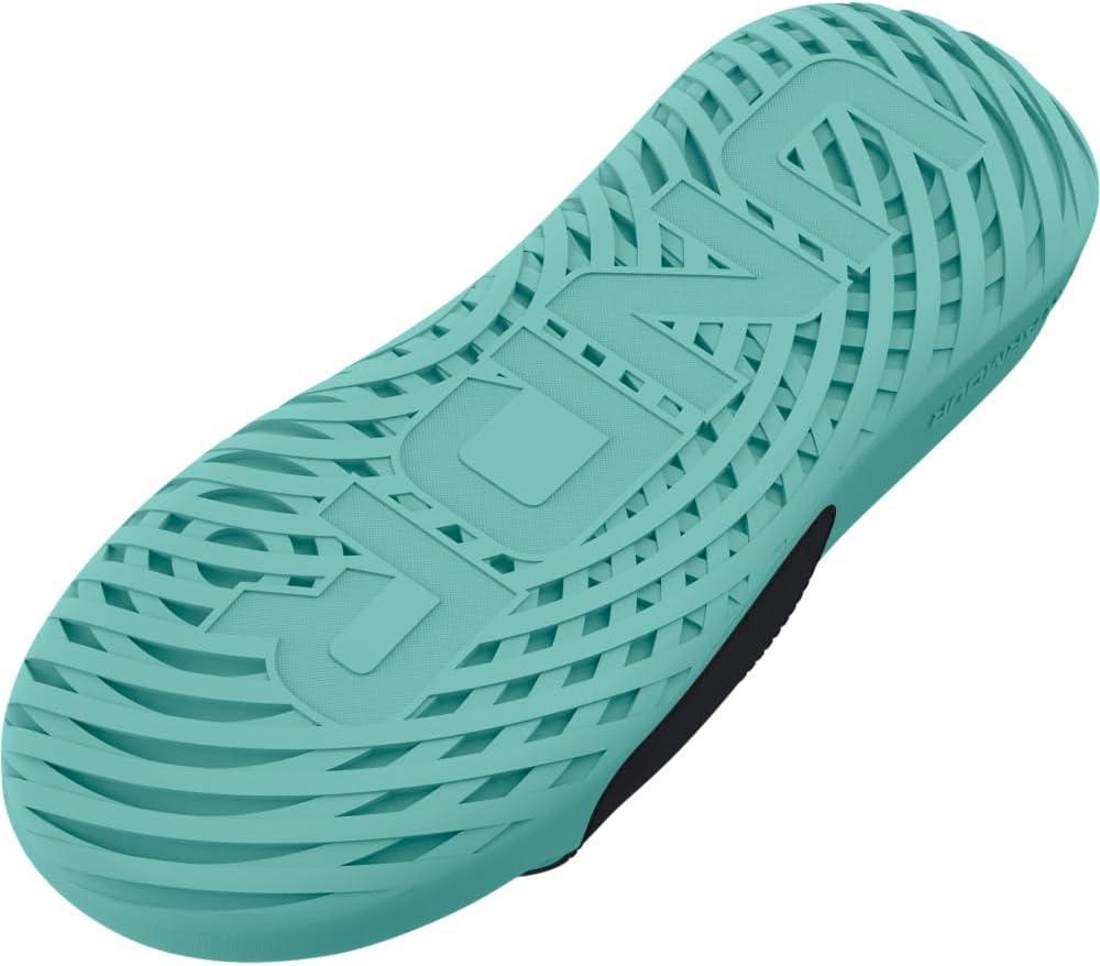 imageUnder Armour Girls Ignite Select Slide Sandal300 Radial TurquoiseBlackPurple Ace