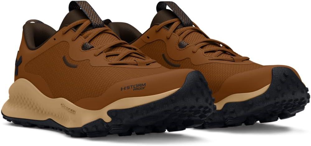 imageUnder Armour Mens Charged Maven Trail Waterproof200 TundraCleveland BrownVapor Green